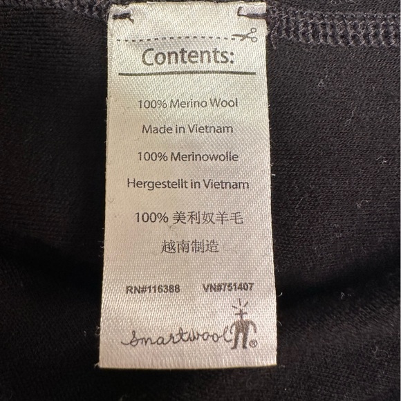 Smartwool Men's Sz S NTS Mid 250 Pattern Crew Neck 100% Merino Wool Base Layer - Picture 6 of 8